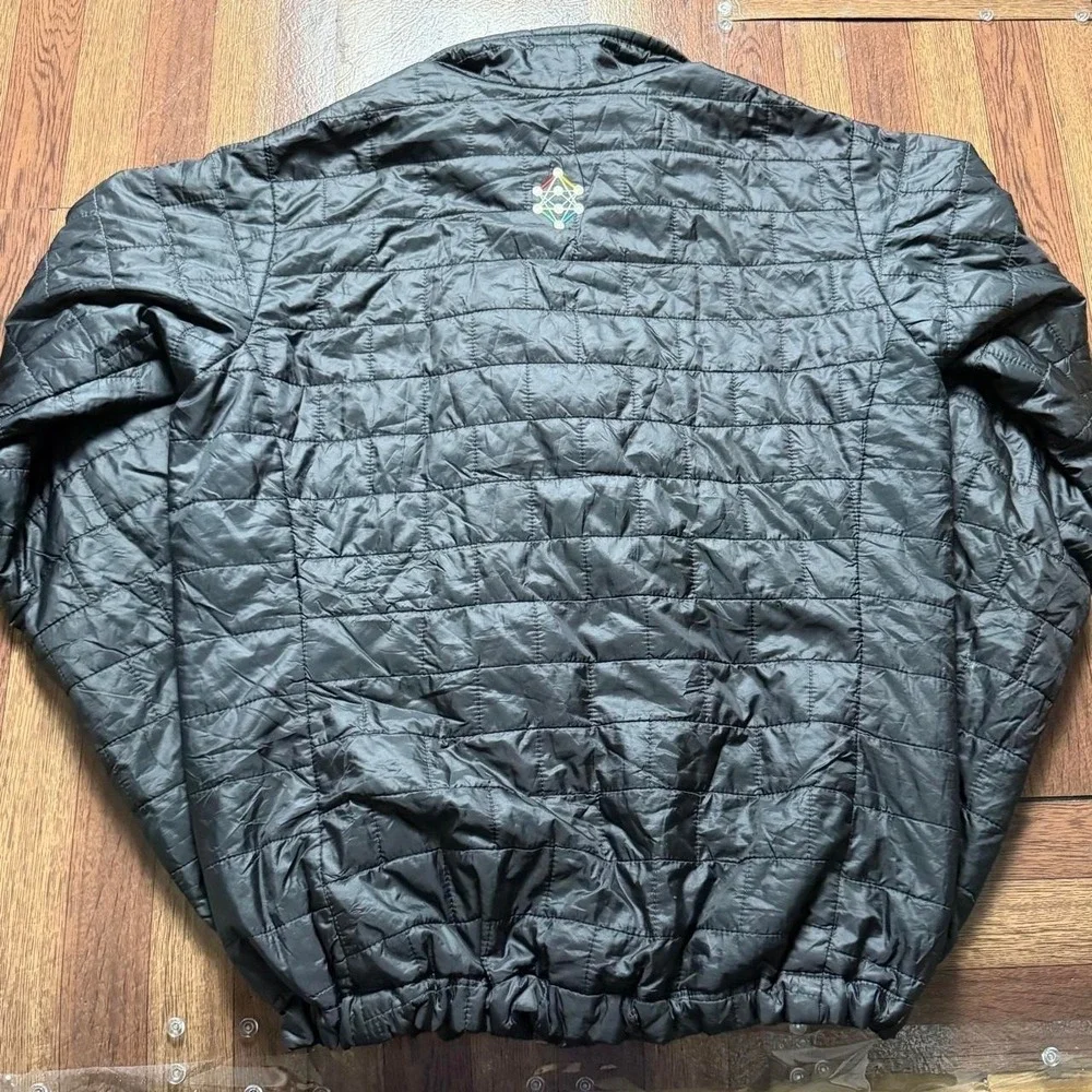 Patagonia Men's Black Nano Puff Insulated Prima Jacket Embroidery Medium